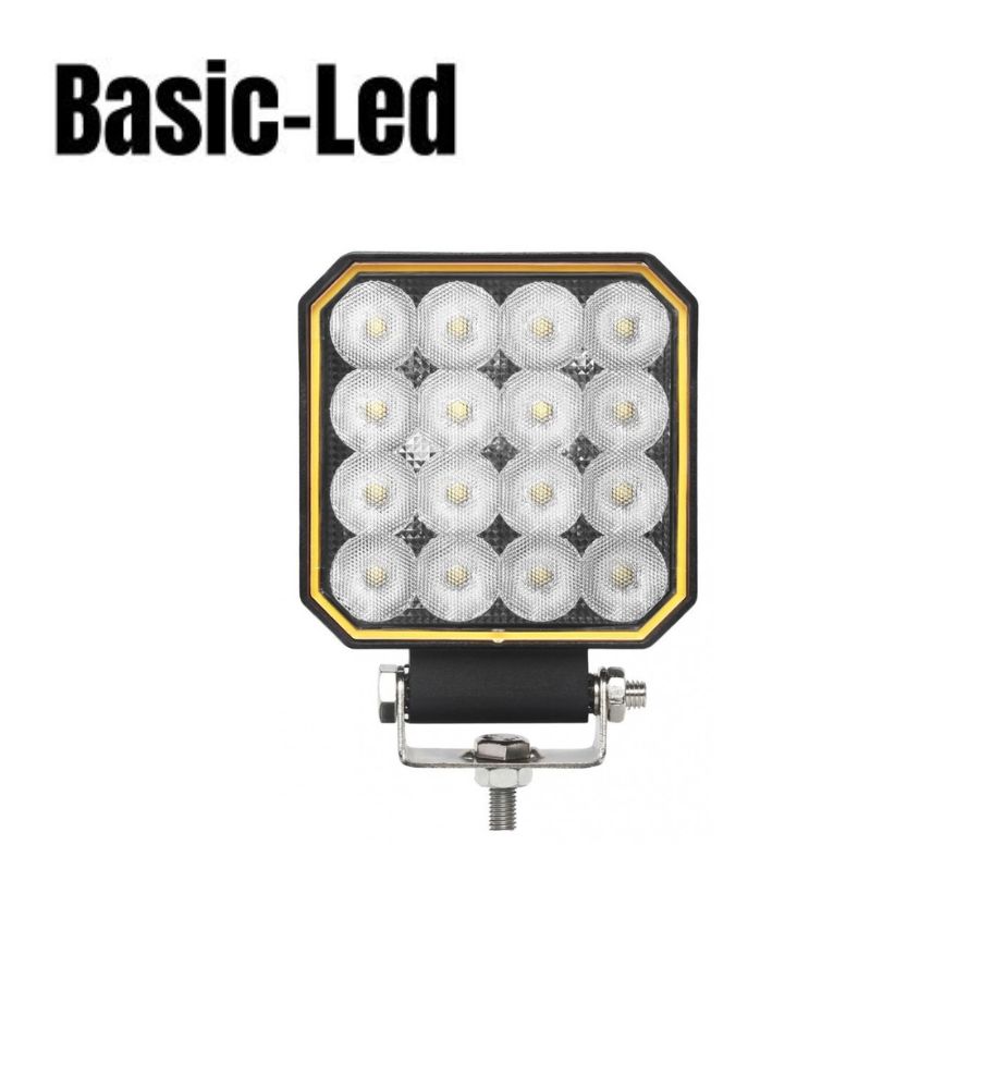 [PL0178L] Basic Led Phare de travail carré 25W